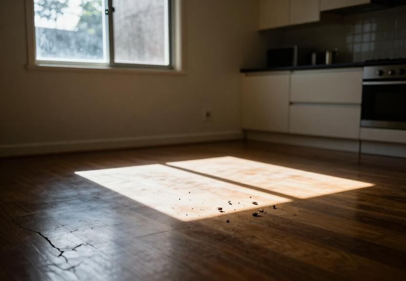 Spider webs and nests in a Regents Park home before treatment